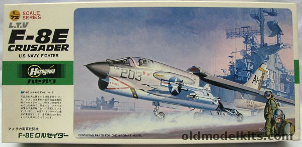 Hasegawa 1/72 F-8E Crusader  - VF-162 USS Oriskany or VMF(AW)-312, C17 plastic model kit